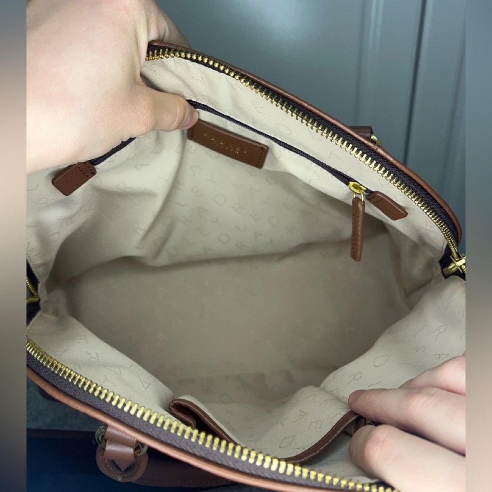 RADLEY LONDON ANCHOR MEWS DOME HANDBAG - BROWN - Picture 7 of 12